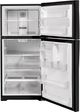 GE® 33 in. 21.9 Cu. Ft. Black Slate Top Freezer Refrigerator-1