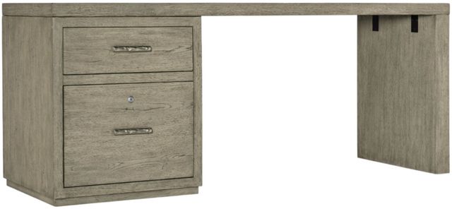 Hooker® Furniture Linville Falls Mink 72" Desk with Small File-0