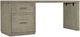 Hooker® Furniture Linville Falls Mink 72" Desk with Small File-0