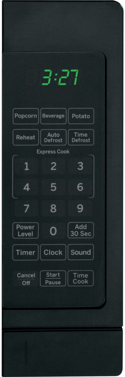 GE® 0.7 Cu. Ft. Black Countertop Microwave-2