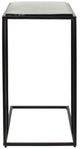 Uttermost® Mateo Black Glass Top Accent Table-4
