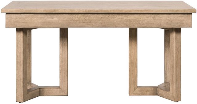Liberty Furniture Proximity Place 2-Piece Barley Buff Desk and Credenza Set-3
