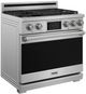 Thor Kitchen® X Series 36" Stainless Steel Freestanding Pro Style Dual Fuel Gas Range-2