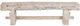 Currey & Company Holland Whitewash Bench-1
