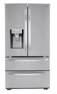 LG 22.0 Cu. Ft. PrintProof™ Stainless Steel French Door Refrigerator-0