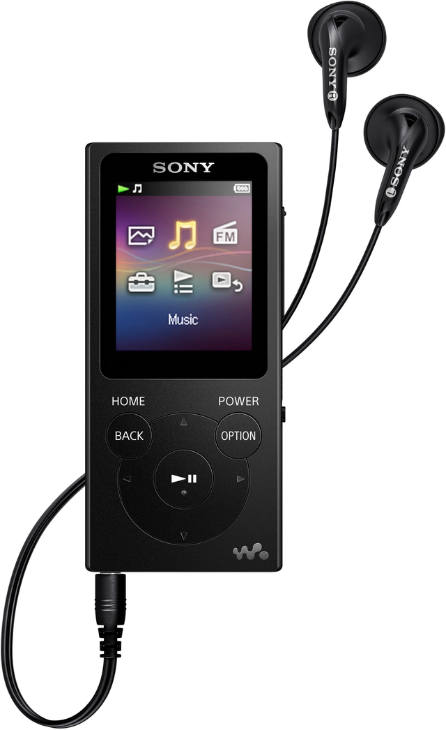 Sony® NW-390 Series 8GB Black Walkman® MP3 Player-2