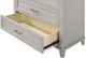 Bernards Nova II Gray 5-Drawer Chest-1