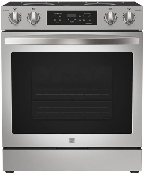 Kenmore® 30" Stainless Steel Freestanding Electric Range with Convection Oven -0