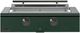 Caliber™ Rockwell Social 2-Burner Emerald Built-In Liquid Propane Grill with Pewter Hardware-0