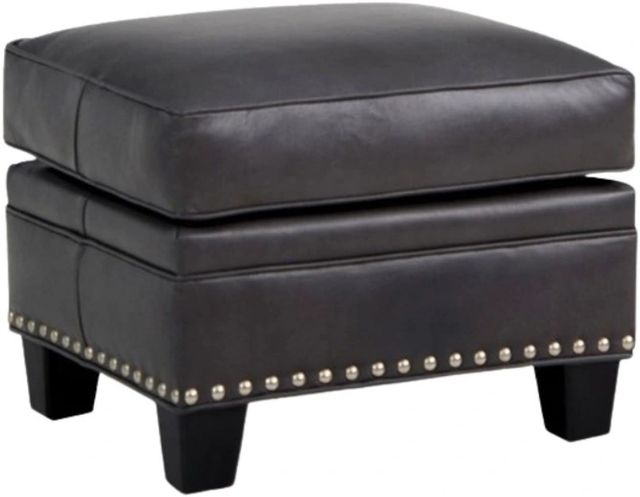 Smith Brothers Customizable 203 Leather Ottoman-0