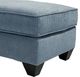 Albany Industries Clearview Blue Ottoman-1