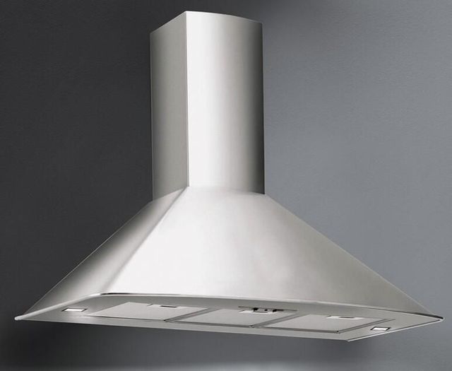 Falmec Potenza Collection 36" Scotch Brite Stainless Steel Afrodite Wall Range Hood-1
