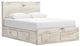 Benchcraft® Lawroy Light Natural Queen Storage Panel Bed-0