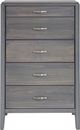Mako Wood Furniture Sage Gray Chest-0