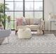 Nourison Home™ Grafix Gray 5'x7' Style 4 Area Rug-1