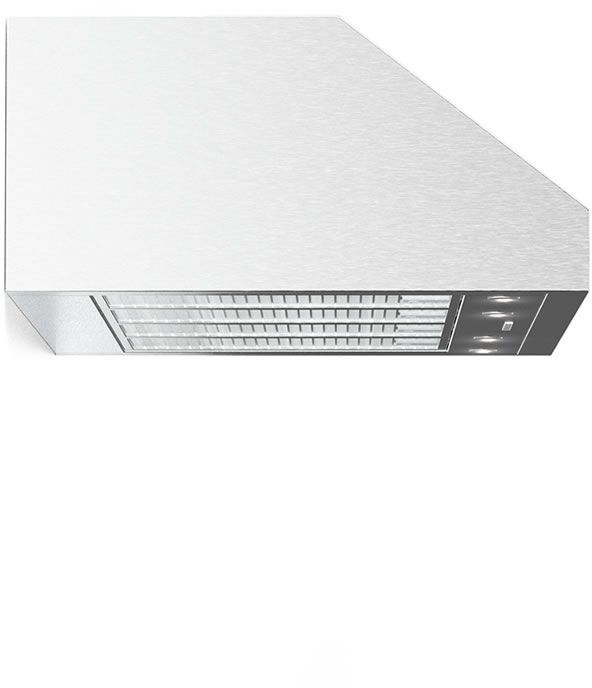 Verona® Designer Series 36" Stainless Steel Low Profile Wall Mounted Range Hood-3