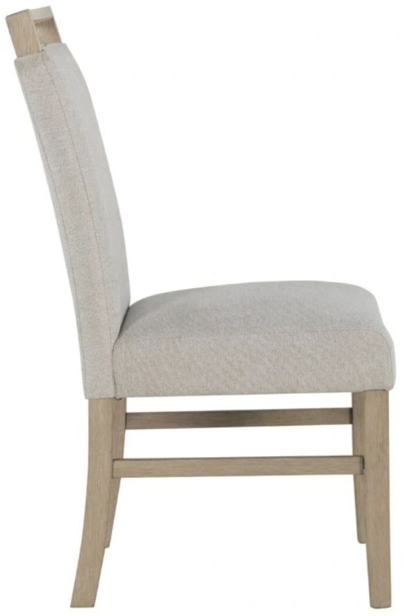 Global Furniture USA D1321 2-Piece Light Gray Dining Chair Set-3