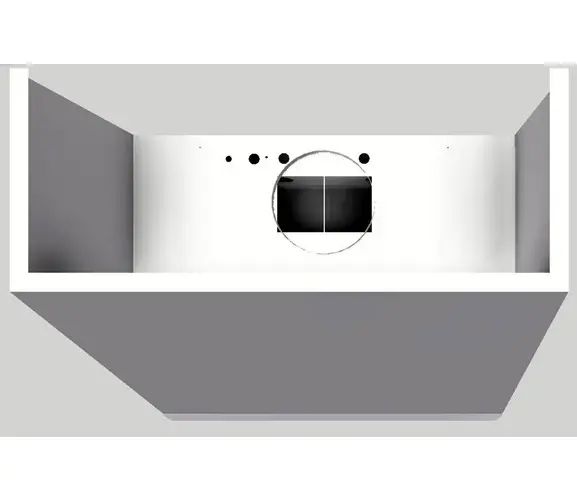 Vent-A-Hood® 42" White Wall Hood-1