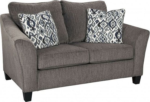 Signature Design by Ashley® Nemoli Slate Loveseat-0