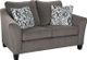 Signature Design by Ashley® Nemoli Slate Loveseat-0