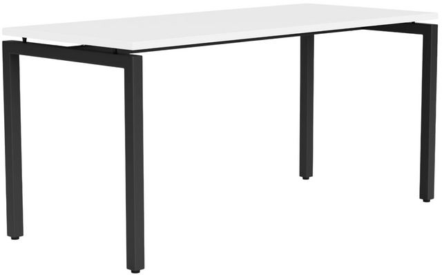 EQ3 Novah Charcoal/White Medium Desk