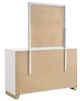 Coaster® Caraway White Dresser and Mirror-4