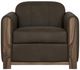 International Furniture Direct Balam Dark Brown/Stained Brown Accent Chair-1