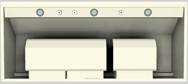 Vent-A-Hood® 48" Biscuit Under Cabinet Range Hood-2