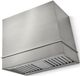 AGA Loge 36" Stainless Steel Wall Mounted Range Hood with Brushed Brass Trim-0