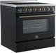 FORNO® Paolo Alta Qualita 36" Black Pro Style Electric Range-2