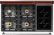 Viking® Tuscany 48" Spiced Cider Pro Style Dual Fuel Range with 2 Induction-3