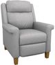 Best® Home Furnishings Customizable Prima Manual High Leg Recliner with Honey Birch Legs-0