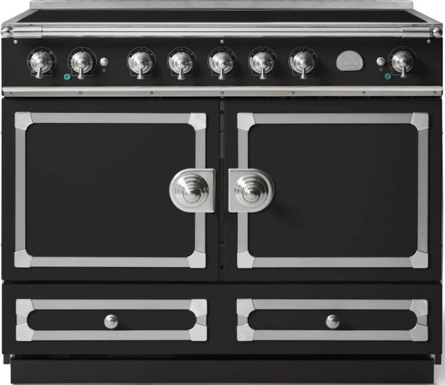 La Cornue CornuFé 110 43" Matte Black Pro Style Induction Range-0