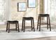 Homelegance® Ordway Black/Brown 18" Stool-1