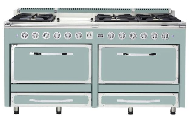 Viking® Tuscany 66" Splash Pro Style Dual Fuel Range with 2 Induction-0