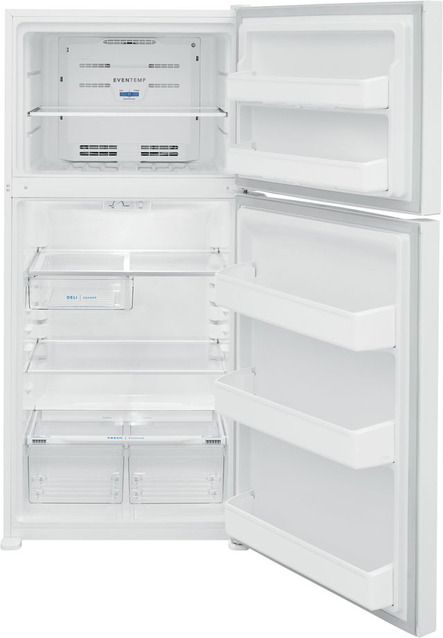 Frigidaire® 30" 18.3 Cu. Ft. White Top Freezer Refrigerator-1