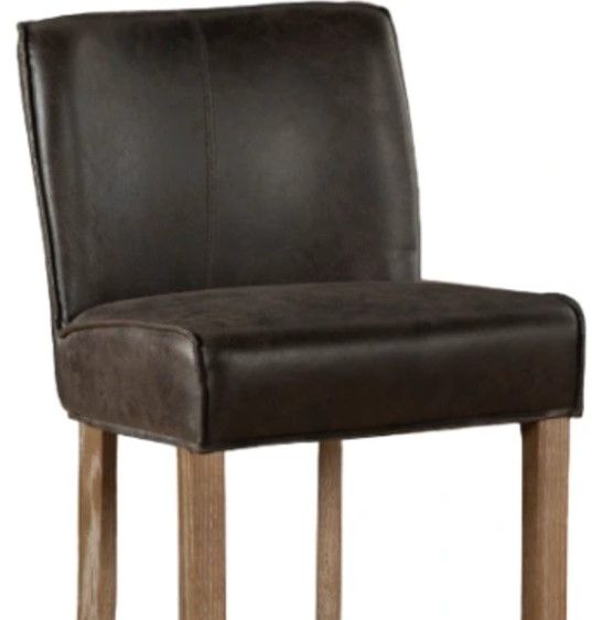 Home Trends & Design Buddy Dark Brown Counter Stool-1