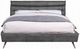 ACME Furniture Doris Gray Queen Panel Leather Bed-1
