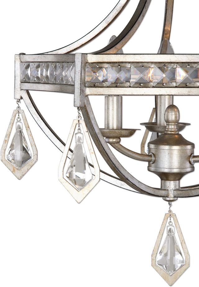 Uttermost Tamworth Modern Silver Semi Flush Mount Light-2
