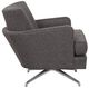 Fairfield® Customizable Kyle Memory Swivel Chair with Nickel Legs-2