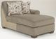 Ashley® Patola Park 2-Piece Patina Right-Arm Facing Loveseat Sectional and Chaise-3