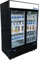 Atosa® 44.9 Cu. Ft. Black Stainless Steel Freestanding Commercial Refrigerator.-1