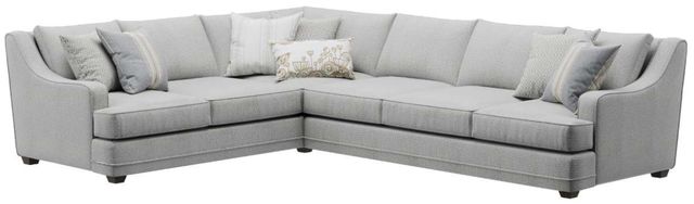 Fusion Furniture Limelight Mineral 2-Piece Gray L-Shape Sectional-0