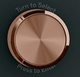 Café™ Brushed Copper Over the Range Knob and Handle Kit-2