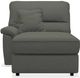 La-Z-Boy® Aspen Charcoal La-Z-Time® Right-Arm Reclining Chaise-1