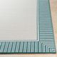Surya Alfresco Teal/White 5'x8' Area Rug-3