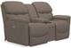 La-Z-Boy® Kipling Otter Power Reclining Loveseat with Console-0