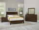 Artisan & Post by Vaughan-Bassett Crafted Cherry by Ben & Erin Napier Dark Cherry Queen Terrace Panel Bed-2