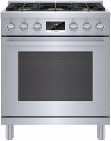 Bosch 800 Series 30" Stainless Steel Pro Style Natural Gas Range