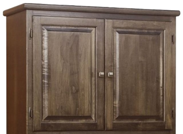 Wolfcraft Furniture Vesper Brown Wide Armoire-2
